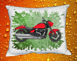 Polštářek s motorkou Suzuki Boulevard M90 I