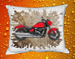 Polštářek s motorkou Suzuki Boulevard M90 II