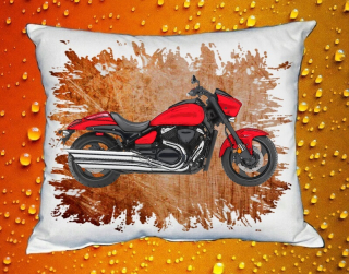 Polštářek s motorkou Suzuki Boulevard M90 III