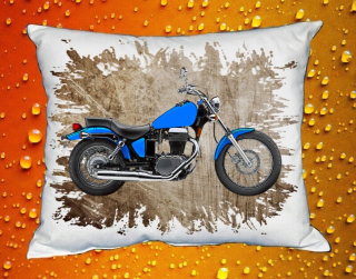 Polštářek s motorkou Suzuki Boulevard S40 I