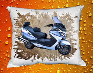 Polštářek s motorkou Suzuki Burgman 650 I