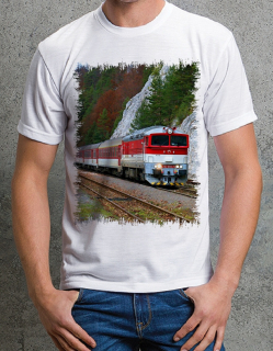 tričko s lokomotivou 757 004
