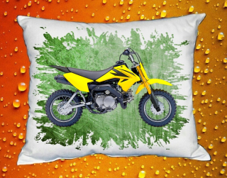 Polštářek s motorkou Suzuki DR-Z70 II