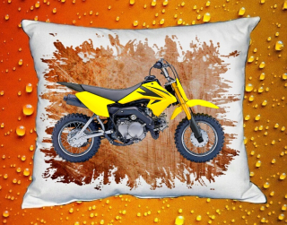 Polštářek s motorkou Suzuki DR-Z70 III