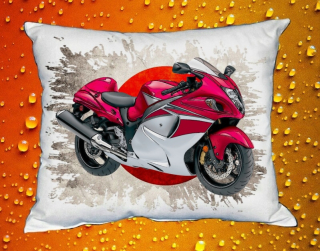 Polštářek s motorkou Suzuki GSX 1300R