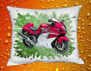 Polštářek s motorkou Suzuki GSX 1300R II