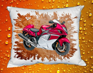 Polštářek s motorkou Suzuki GSX 1300R III