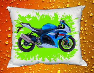 Polštářek s motorkou Suzuki GSX R1000  I
