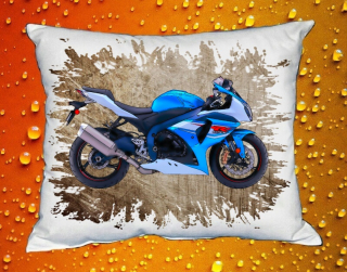 Polštářek s motorkou Suzuki GSX R1000  III