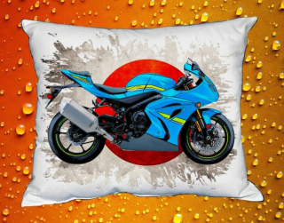 Polštářek s motorkou Suzuki GSX R1000RA