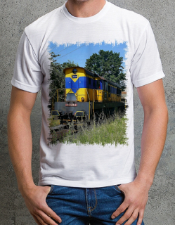 tričko s lokomotivou 770 525  XL