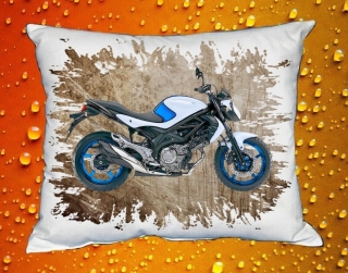 Polštářek s motorkou Suzuki SFV650 I