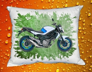 Polštářek s motorkou Suzuki SFV650 II