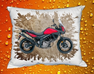 Polštářek s motorkou Suzuki V-Strom 650 ABS I