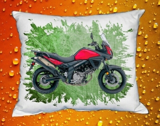Polštářek s motorkou Suzuki V-Strom 650 ABS II