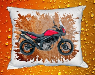 Polštářek s motorkou Suzuki V-Strom 650 ABS III