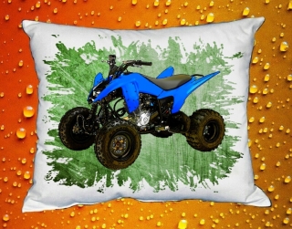 Polštářek s motorkou YAMAHA čtyřkolka II