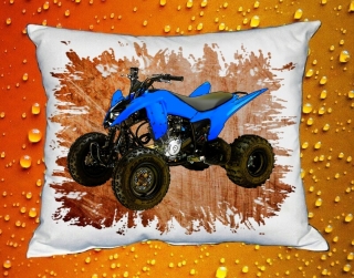 Polštářek s motorkou YAMAHA čtyřkolka III