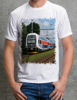 tričko s lokomotivou 971 025-2 