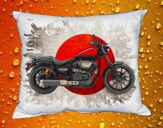 Polštářek s motorkou YAMAHA Bolt R-Spec