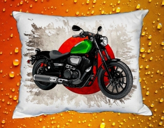 Polštářek s motorkou YAMAHA Star-Bolt