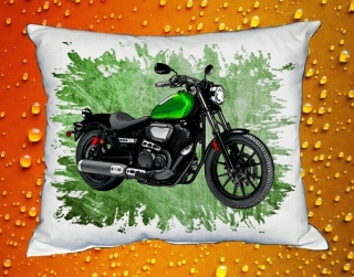 Polštářek s motorkou YAMAHA Star-Bolt  II