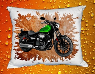 Polštářek s motorkou YAMAHA Star-Bolt  III