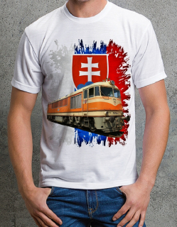 tričko s lokomotivou T678 SK
