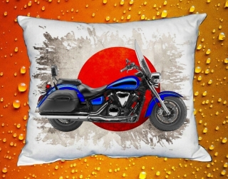Polštářek s motorkou YAMAHA V-Star 1300 Tourer