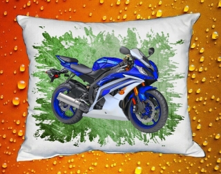 Polštářek s motorkou YAMAHA YZF-R6  II