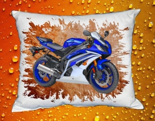 Polštářek s motorkou YAMAHA YZF-R6  III