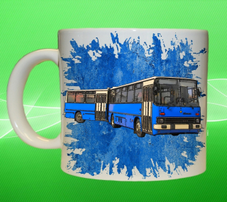 Moon River IKARUS 280 hrnek s autobusem modrý obsah 330 ml