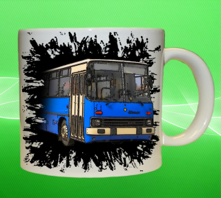 Moon River IKARUS 280 II hrnek s autobusem černý obsah  550 ml