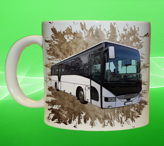 Moon River IVECO ARWAY hrnek s autobusem hnědý obsah 75 ml