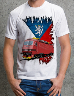 tričko s lokomotivou č. 04