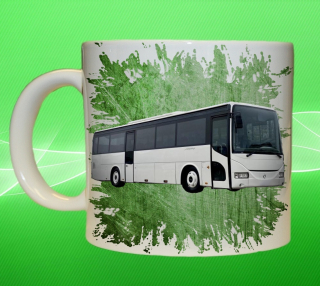 Moon River IVECO II hrnek s autobusem zelený obsah 550 ml