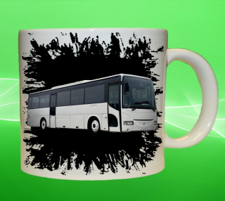 Moon River IVECO II hrnek s autobusem černý obsah 550 ml