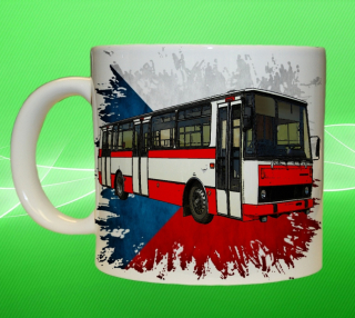 hrnek s autobusem KAROSA B 732 vlajka  75 ml