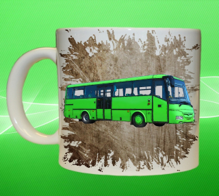 Moon River SOR C hrnek s autobusem hnědý obsah 75 ml