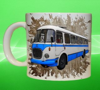 Moon River ŠKODA RTO 706 hrnek s autobusem hnědý obsah 75 ml