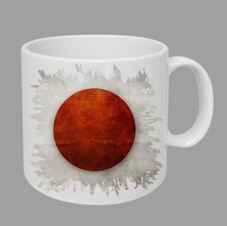 Moon River hrnek s vlajkou Japonska 450 ml