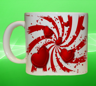 hrnek Svatý Valentýn srdíčka 75 ml