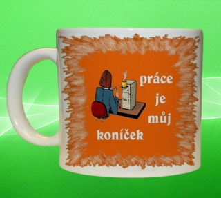 hrnek sekretářka kancelář  75 ml