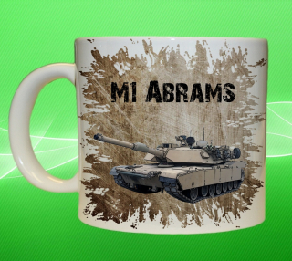 hrnek s tankem M1 Abrams I