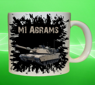 hrnek s tankem M1 Abrams III