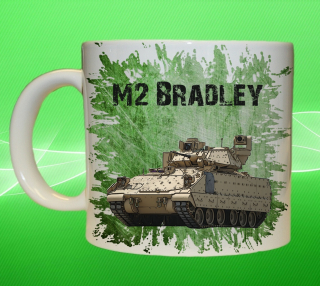 hrnek s tankem M2 Bradley II