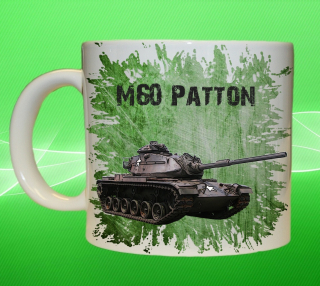 hrnek s tankem M60 Patton II