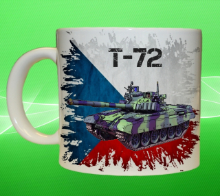 hrnek s tankem T-72