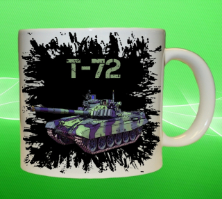 hrnek s tankem T-72 III