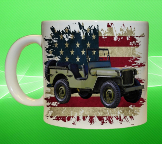 hrnek Jeep Willys MB